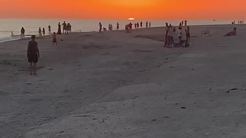 Sunset at Sanibel Island