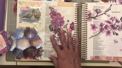 Let's Bible Journal Song of Songs 2- pop up flowers (from Lovely Lavender Wishes)