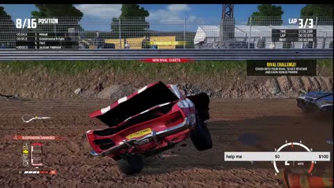 WRECKFEST CAREER MODE CRASH CANYON