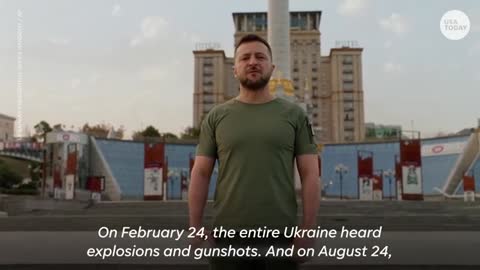 Zelenskyy observes 6 months since Russia's invasion of Ukraine began