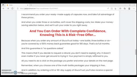 Glucotrust Reviews | Does Glucotrust Supplement Really Work? | Glucotrust Real Customer Reviews