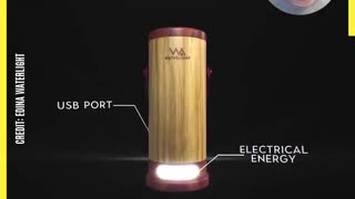 Saltwater-Powered Waterlight