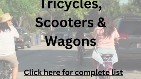 Tricycles, Scooters & Wagons