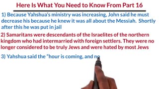 HISTORY OF RELIGION PART 16 YAHUSHA SPEAKS TO THE PHARISEES