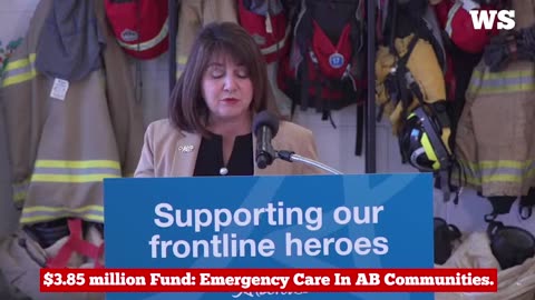 $3.85 million fund for emergency care in Alberta communities:
