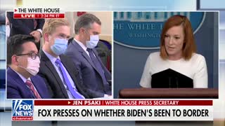 Peter Doocy asks whether Biden has been to the border