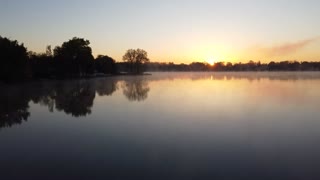 Sunrise on the lake