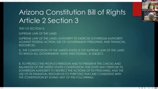 Arizona Constitution Declaration of Rights Article 2 Section 3