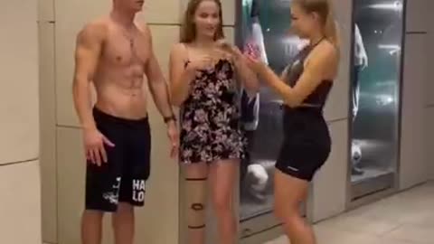amazing girl fun prank shorts