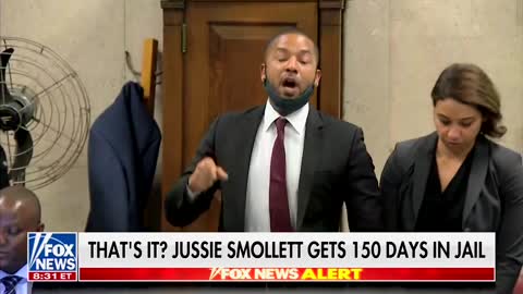 “I am innocent!!” Jussie Smollett has meltdown while being hauled off to jail