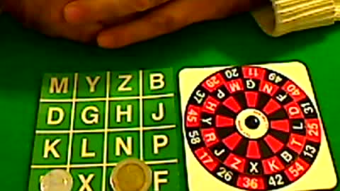 Alphabet Roulette Gambling Game