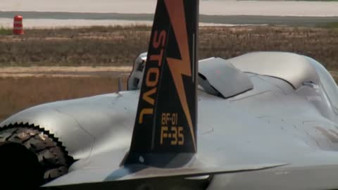 First F-35B Vertical Takeoff