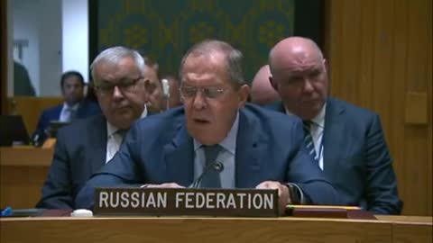 SERGEI LAVROV SPEAKS OUT IN UN SECURITY COUNCIL (22 SEP.'22)