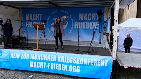 MACHT FRIEDEN! - Kundgebung - München - 17.02.2024 - Kriegskonferenz / Sicherheitskonferenz