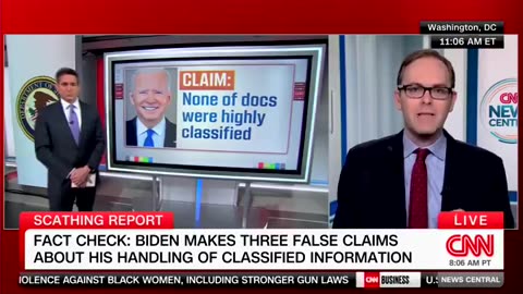 CNN 'Fact Checker' Destroys Biden's Classified Documents Defense Point-by-Point