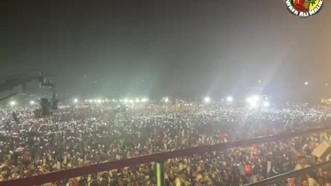 Imran Khan protesting against regimen change in Pakistan