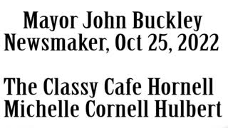 Wlea Newsmaker, October 25, 2022, Mayor John Buckley
