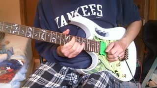 Lunch Time Guitar Jam #24 - Improvising Over Rock Guitar Backing Track