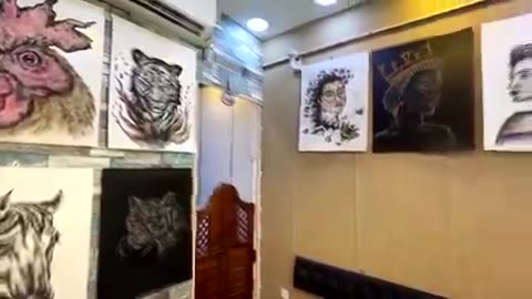 Iraqi hairstylist, envisions showcasing his unique hair art pieces in art gallery someday