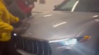 Protestors SURROUND Manchin's Car And Trap Him Inside