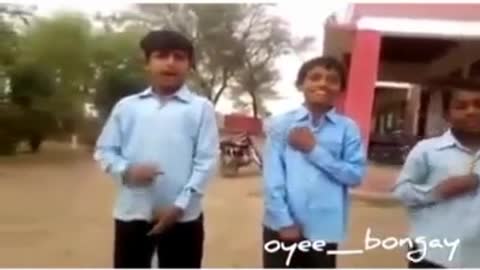 A beautiful village student video