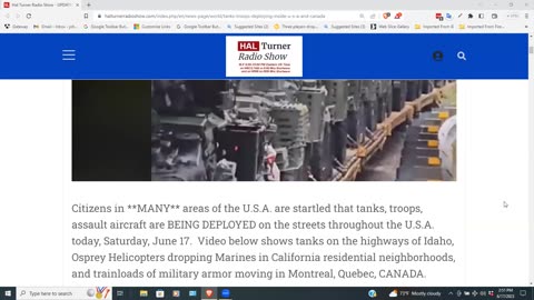 Citizens in USA Reporting that TROOPS AND TANKS BEING DEPLOYED ON THE STREETS!
