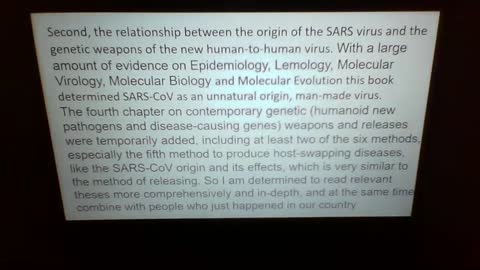 New artificial atypical unatural origin human virus genetic weapon Mandarin scientific book.