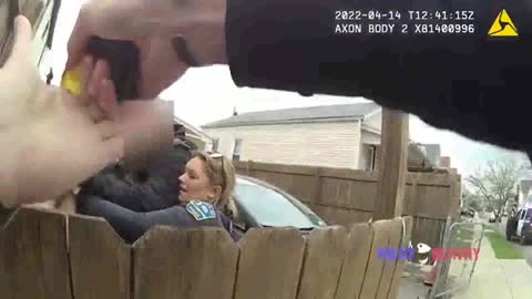 Bodycam Footage Of Suspect Being Tased Following Struggle With Buffalo Police Officers
