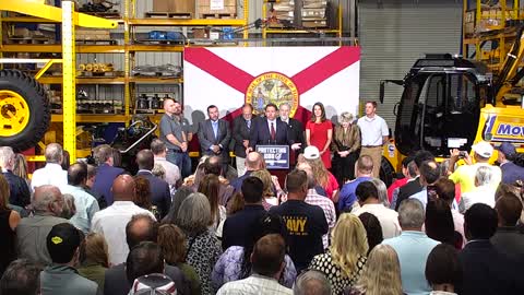 Governor DeSantis Speaks at Job Creators Endorsement Event in Tampa, FL