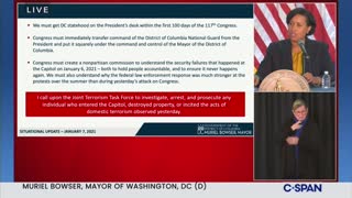 WATCH: DC Mayor Says DC Statehood Will Be On President's Desk In 100 Days