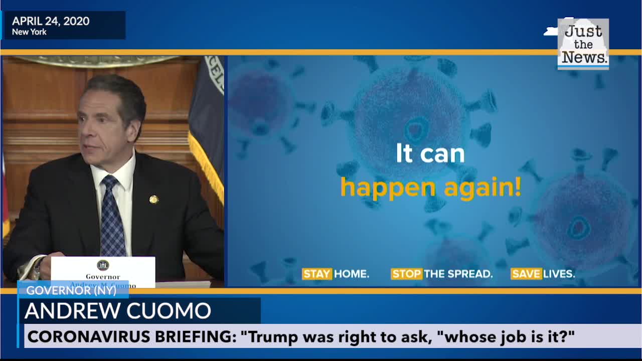 Cuomo says Trump was right to criticize WHO handling of coronavirus