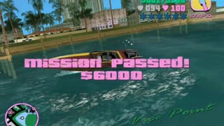 GTA Vice City - Checkpoint Charlie mission (on boat)