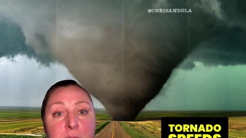 HAVE YOU SEEN ONE? Ola talks tornado #explore