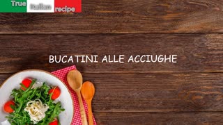 ENG - Bucatini alle acciughe