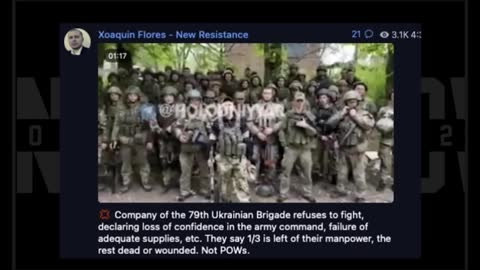 And We Know - Biden signs a lend lease agreement for Ukraine - 79th Ukraine Brigade refuses to fight