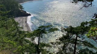 Deception Pass Beach, waves and wind