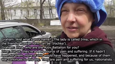 Mariupol residents: Azov Batallion is the source of our pain and suffering