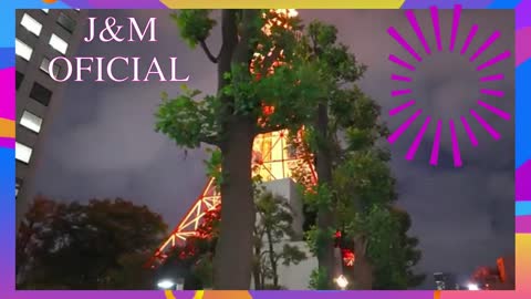 Jo Cohen & BQ Glowing At Night [[SDA Official Vídeo J&M]](Tokyo Night Walk - Roppongi, Tokyo Tower)