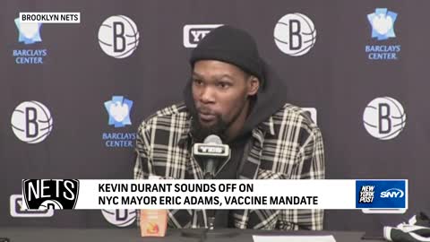 NBA Star, Kevin Durant: NYC Mask Mandate Makes NO Sense!