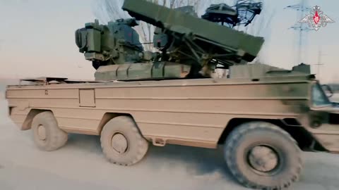 Osa-AKM SAM systems of Pacific Fleets' paratroopers defend sky in South Donetsk direction