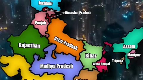 Mapping India's Evolution: A Journey Through its States in 1956