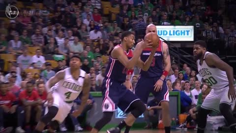 Isaiah Thomas Gets His TOOTH KNOCKED OUT, Takes a Bite Out of the Wizards