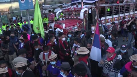 Video: protesta indígena en El Dorado