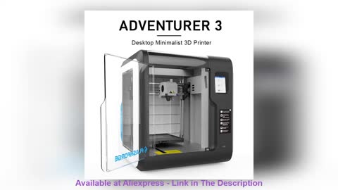 ❤️ Flashforge Adventurer 3 3D Printer Auto Leveling Quick Removable Nozzle High Precision Build-in