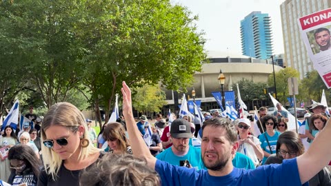 Patriot Mobile Leigh Wambsgans CCO delivers heartfelt remarks at Fort Worth Stands with Israel Rall