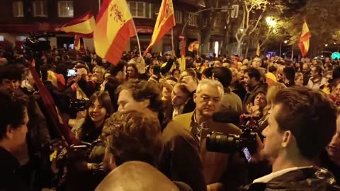 Tucker Carlson has joined the Spanish protests
