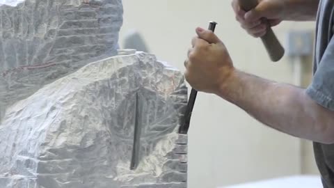 Fluidic Marble Sculptures