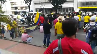 paro de taxistas en Bucaramanga