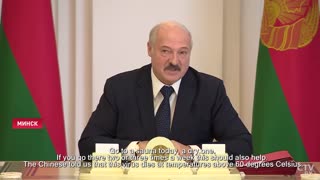 Belarus Dictator Says Vodka Shots, Saunas Combat COVID