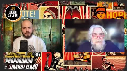 100 GIORNI DA LEONI - con Alessandro Meluzzi e Marcello Foa: “PROPAGANDA & SIMBOLISMO!!”😇💖👍